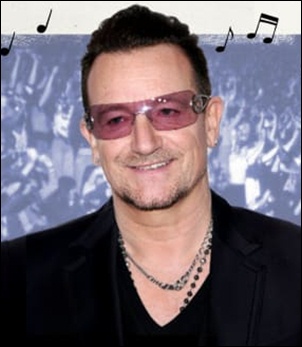 Singer Bono