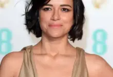 Michelle Rodriguez headshot at a film premiere