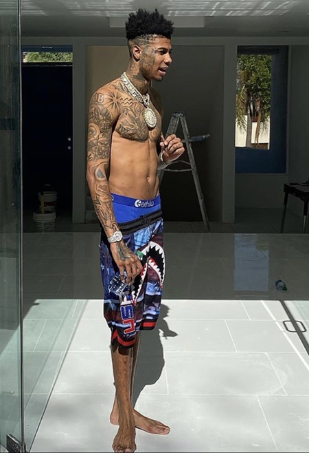 Blueface height weight body measurements shoe size age statistics