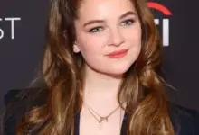Raegan Revord smiling at an event