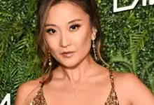 Ashley Park face with makeup