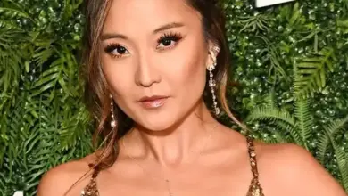 Ashley Park face with makeup