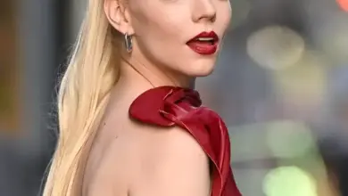 Anya Taylor-Joy portrait with blonde hair