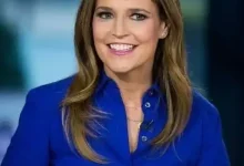 Savannah Guthrie on the Today set